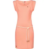 Ragwear Sommerkleid Streifen Orange XL