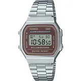 Casio A168wa-5ayes Uhr Silver One Size