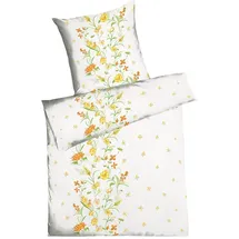 KAEPPEL Viola Floral Gelb 135 x 200 cm + 80 x 80 cm