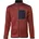 Strickjacke warme Strickjacke mit Brusttasche Rot XL
