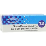 SchuckMineral Globuli 12 Calcium sulfuricum D 6 7.5 g