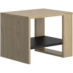 Nachttisch GAMI, rookwood eiche nachbildung, rookwood eiche nachbildung, rookwood eiche nachbildung, B:44cm H:35cm T:36cm, Tische, Nachttisch