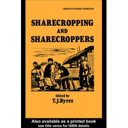 Sharecropping and Sharecroppers als eBook Download von T. J. Byres