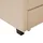 Beliani Polsterbett 180 x 200 cm Beige
