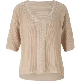 Heine Strickpullover Beige 48