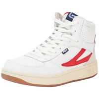 Fila Damen SEVARO mid wmn Sneaker, White Red, 38 EU