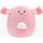Squishmallows Pokémon Chaneira 25 cm Pink