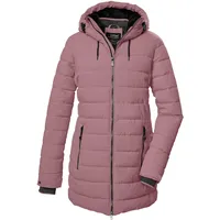 KILLTEC Damen Steppparka/Parka mit Kapuze KOW 55 WMN QLTD PRK, rose dust,