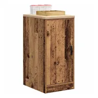 VidaXL Garagen-Aufbewahrungsschrank Altholz-Optik Massivholz Kiefer vidaXL