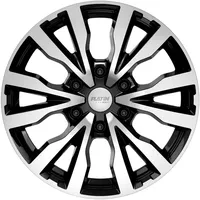 Platin P86 6,5 x 17 6 x 130 ET54 Schwarz Poliert