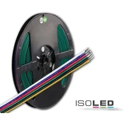 10m Kabel 6-polig RGB+W+WW 6x0.5mm2 AWG20