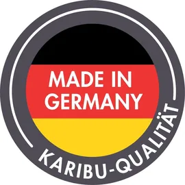 Karibu Saunafass inkl. 9 kW Bioofen + ext. Steuerung