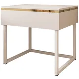lookway Nachtschrank Aurora 48 x 45 x 38 cm Beige