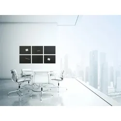 Legamaster Glasboard 100x150cm schwarz