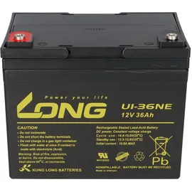 Akkuman.de Akkutechnik vom Fachmann Ersatzakku Für Shoprider Portas 2x 12V (24V) 36Ah Zyklenfest AGM