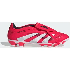 Adidas Herren Fussball-Rasenschuhe Predator Pro, LUCRED/FTWWHT/CBLACK, 40 2/3
