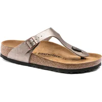 BIRKENSTOCK Unisex Gizeh BS Birko-Flor Graceful Taupe Sandalen 39 EU - 39 EU