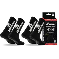 TapeDesign Herren Classic_black Doppelpack Allround Socks Classic, Schwarz, Einheitsgröße