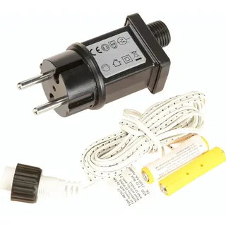 Lumineo Kaemingk 3 Volt Batterie Adapter AAA weiß,2 x AAA