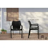 CLP 4er Set Stuhl Diva schwarz