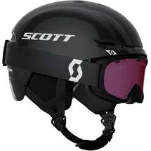 Scott Combo Hlmt Keeper 2 Skihelm - Skibrille Set mineral black/white M