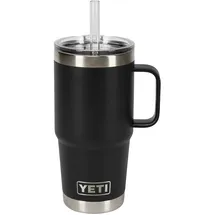 YETI COOLERS Rambler Straw Mug - schwarz