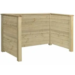 PLUS Plank Profil Mülltonnenverkleidung