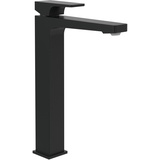 Villeroy & Boch Architectura Square Waschtischarmatur mit Push-Open-Ablaufgarnitur, Matt Black