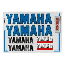 Aufkleber Bogen Sponsor Yamaha 33x22cm