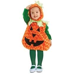 Underwraps Kostüm Halloween Kürbis Kostüm für Babys, Flauschiges Halloweenkostüm für die Kleinsten orange 104-122