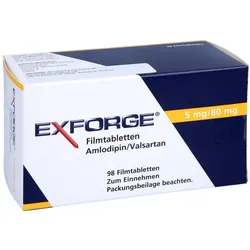 Exforge 5 Mg/80 mg Filmtabletten 98 St