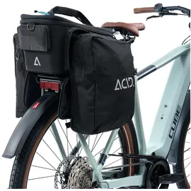 Cube Acid City Rilink 8+ 16l Gepäckträgertasche Schwarz