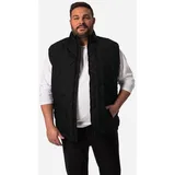 Men Plus by Happy Size Steppweste Schwarz 5XL