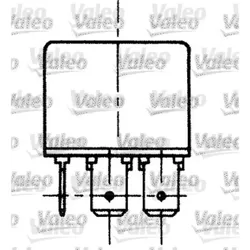Relais Arbeitsstrom VALEO 643818
