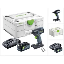 Festool TID 18-Basic inkl. 1 x 5,0 Ah + Ladegerät + Systainer