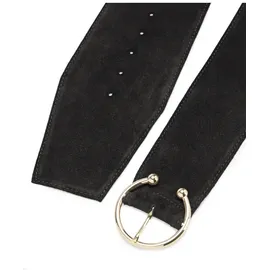 LASCANA Damengürtel Leder schwarz 85