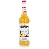 Monin Sirup Pina Colada 700ml - Cocktails Milchshakes Kaffeesirup (1er Pack)