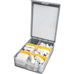 Puffer-Sortimentsbox (Ausführung: Puffer-Sortimentsbox passend zu WC-Sitze Twist Trendy Onovo Slim Danio Slim)