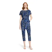 Betty Barclay Jumpsuit mit Eingrifftaschen blau XXXL