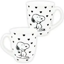 SNOOPY Kaffeetasse 0,28 l Weiß