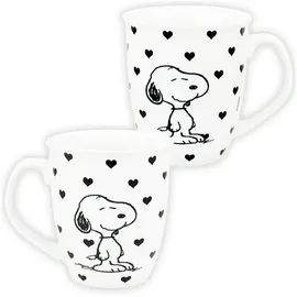 SNOOPY Kaffeetasse 0,28 l Weiß