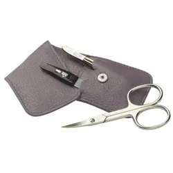 Erbe-Manicure Taschenetui grau