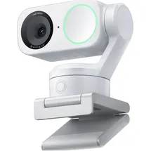 INSTA360 Link 2 intelligente 4K KI Webcam mit Gimbal und KI-Tracking, Polarweiß