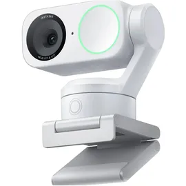 INSTA360 Link 2 intelligente 4K KI Webcam mit Gimbal und KI-Tracking, Polarweiß