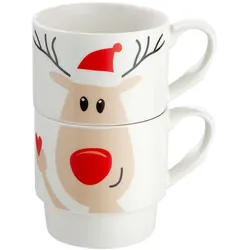 Stapeltasse Elch 2tlg