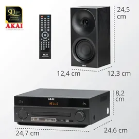Akai AM-301 schwarz