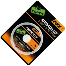 Fox International Vorfachschnur Fox Armadillo Camo Shock & Snag Leader 20m - Vorfachmaterial, 50 m Länge, (20-St) 50 m