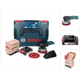Bosch GEX 18V-125 inkl. 1x Akku 2,0 Ah + Toolbrothers Turtle Schleifset + L-Boxx