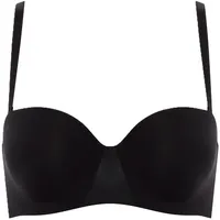 Chantelle Bandeau-BH, abnehmbare Träger, Silikonabschlüsse, für Damen, Schwarz, 70D