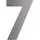 SCHÖSSWENDER Hausnummer 7 - Edelstahl